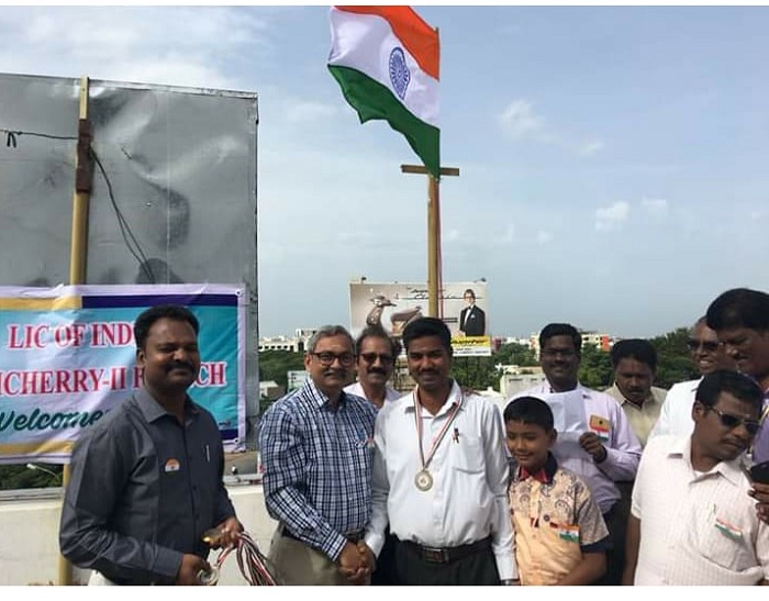 A moment at Branch office On Independence Day