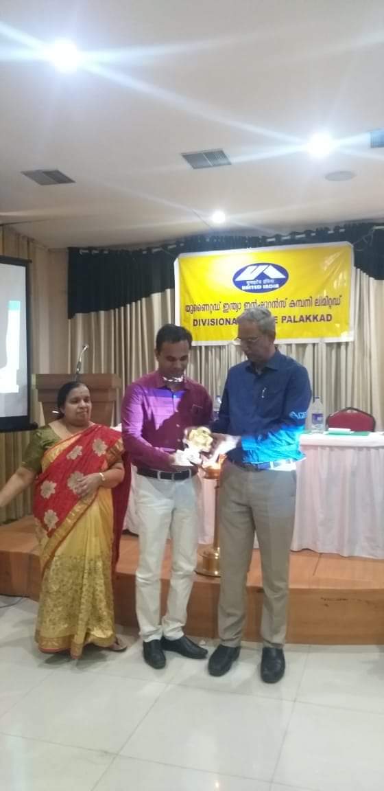 Award from United India Insurance co.Ltd