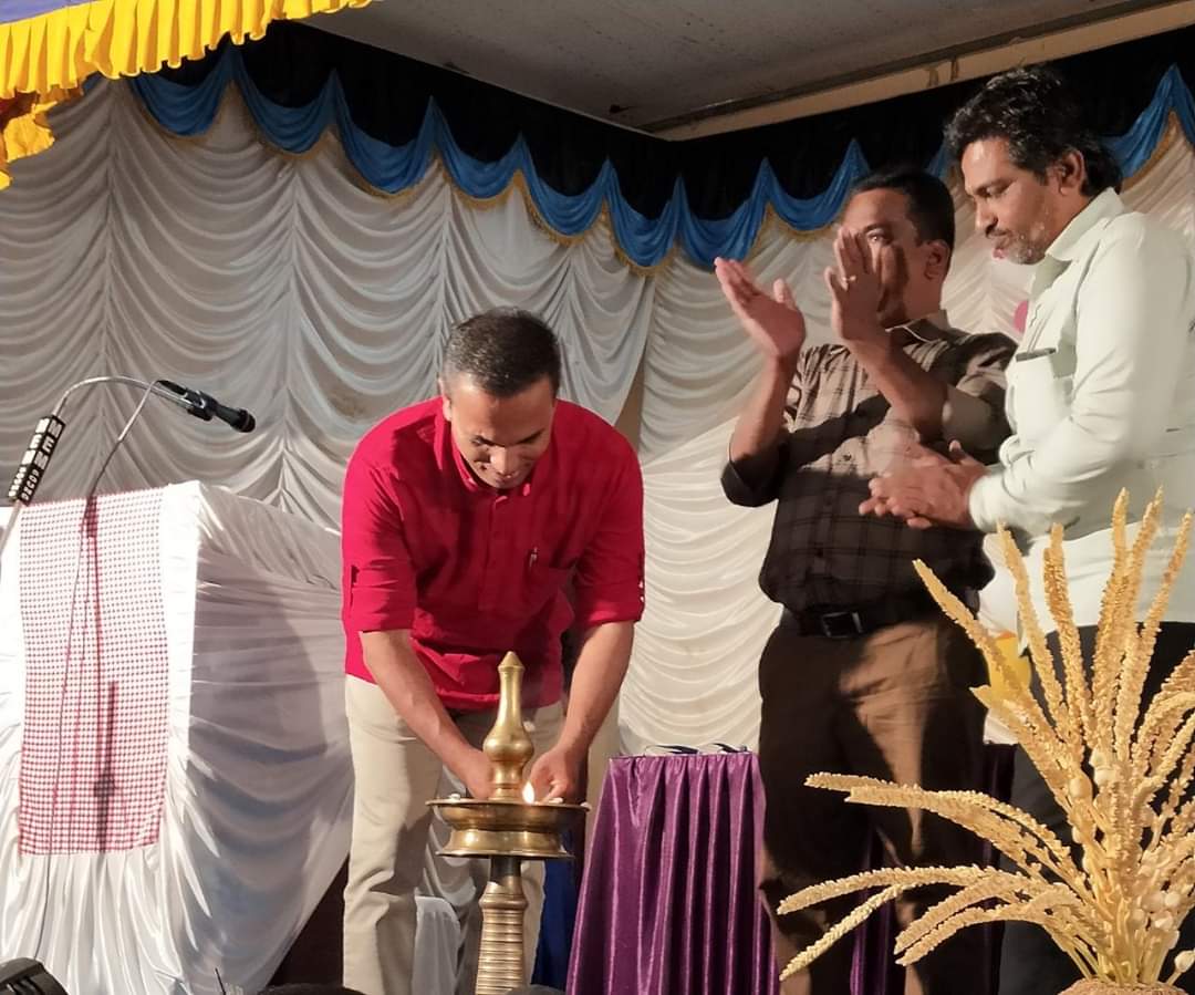 Inaugurating School Anniversary function as Chief Guest