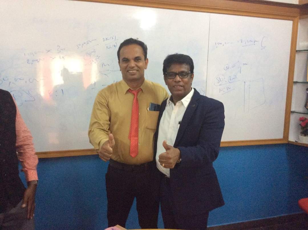 With the Top SBA  Respected Sasikumar sir