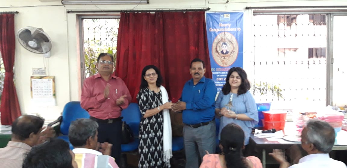 Felicitated for Achieving COT