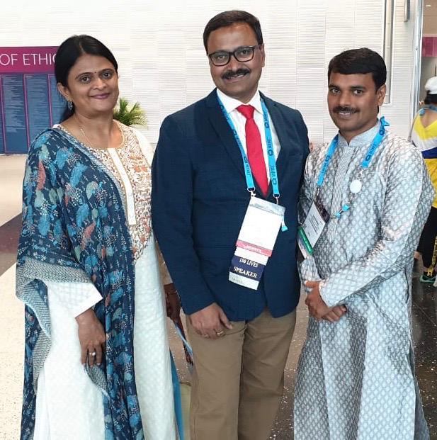 Meet with Mr & Mrs Bharat parikh in MDRT Annual meeting USA 2019