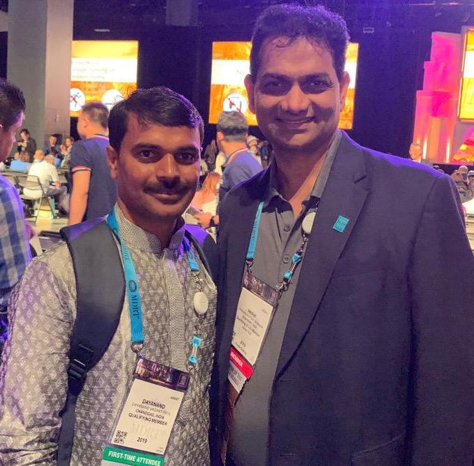 Meet with Venkatesh Rao in MDRT Annual meeting USA 2019