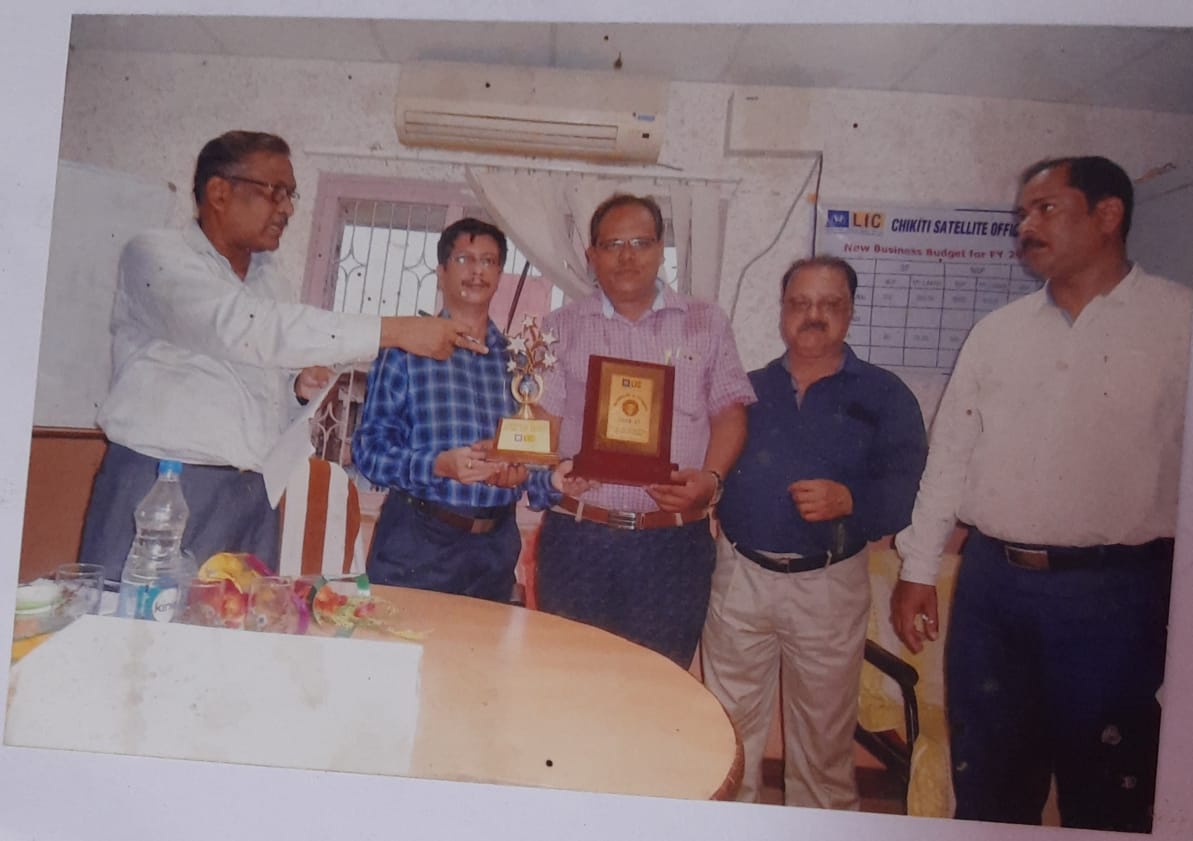 Felicitated for Best Performance