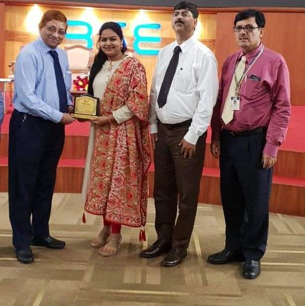 Felicitated at BSE by LIC OF INDIA
