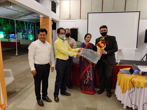 Felicitation by LIC for COT 2021