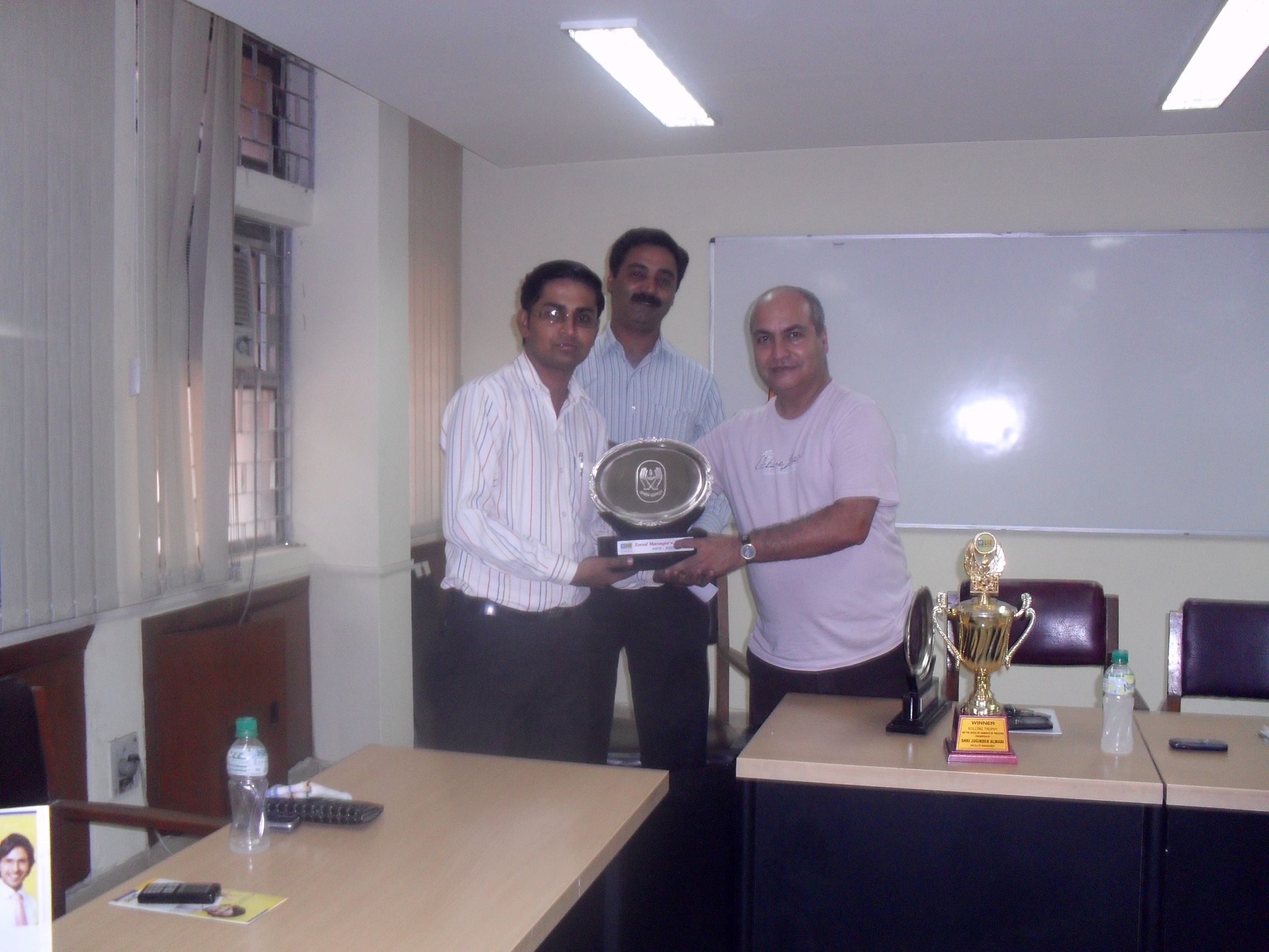 Honoring from Br. Manager Mr Batia Sis