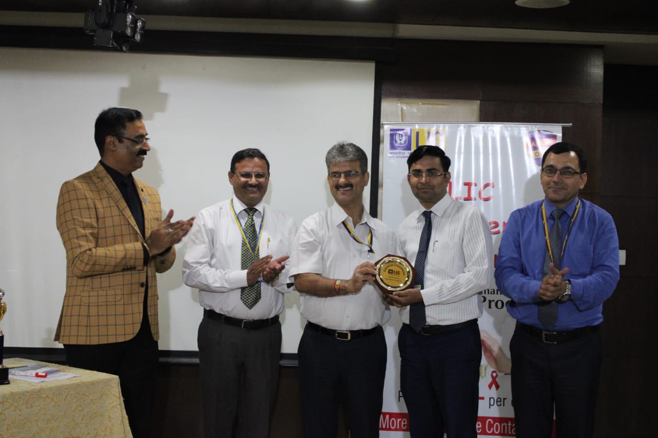 Honoring from Chief Manager Mr. Chand DI Dar