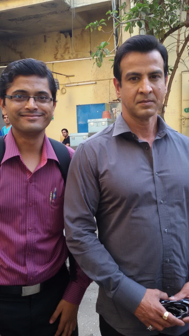 With Hindi Serial Actor Ronit Roy