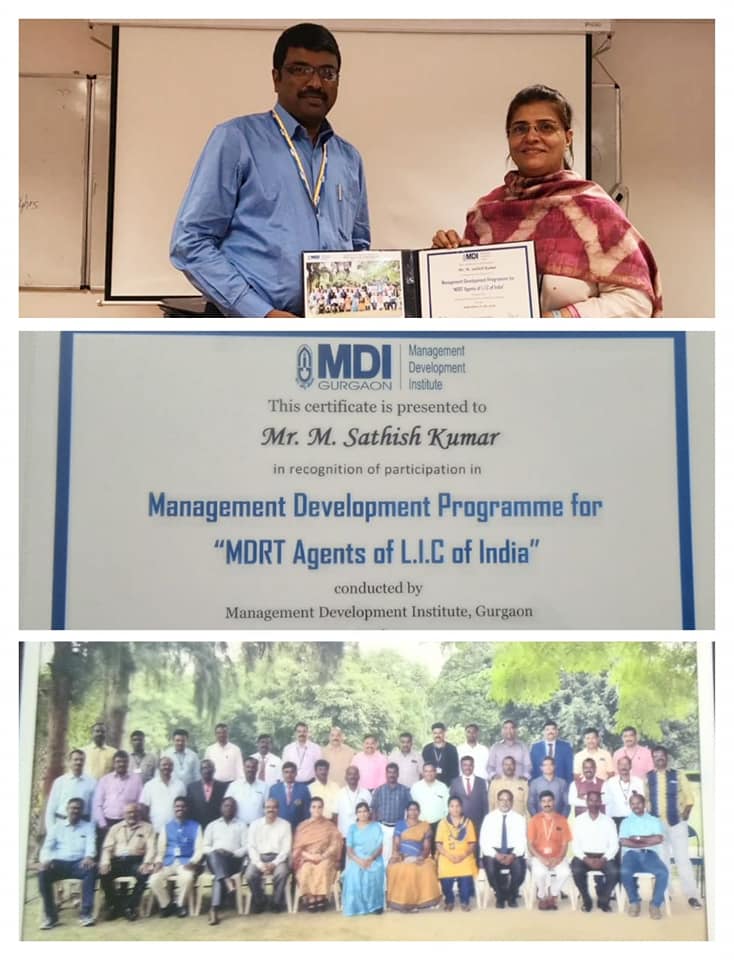 QUALIFIED FOR TRAINING SESSION IN INDIAS LEADING INSTITUTE MDI GURGOAN