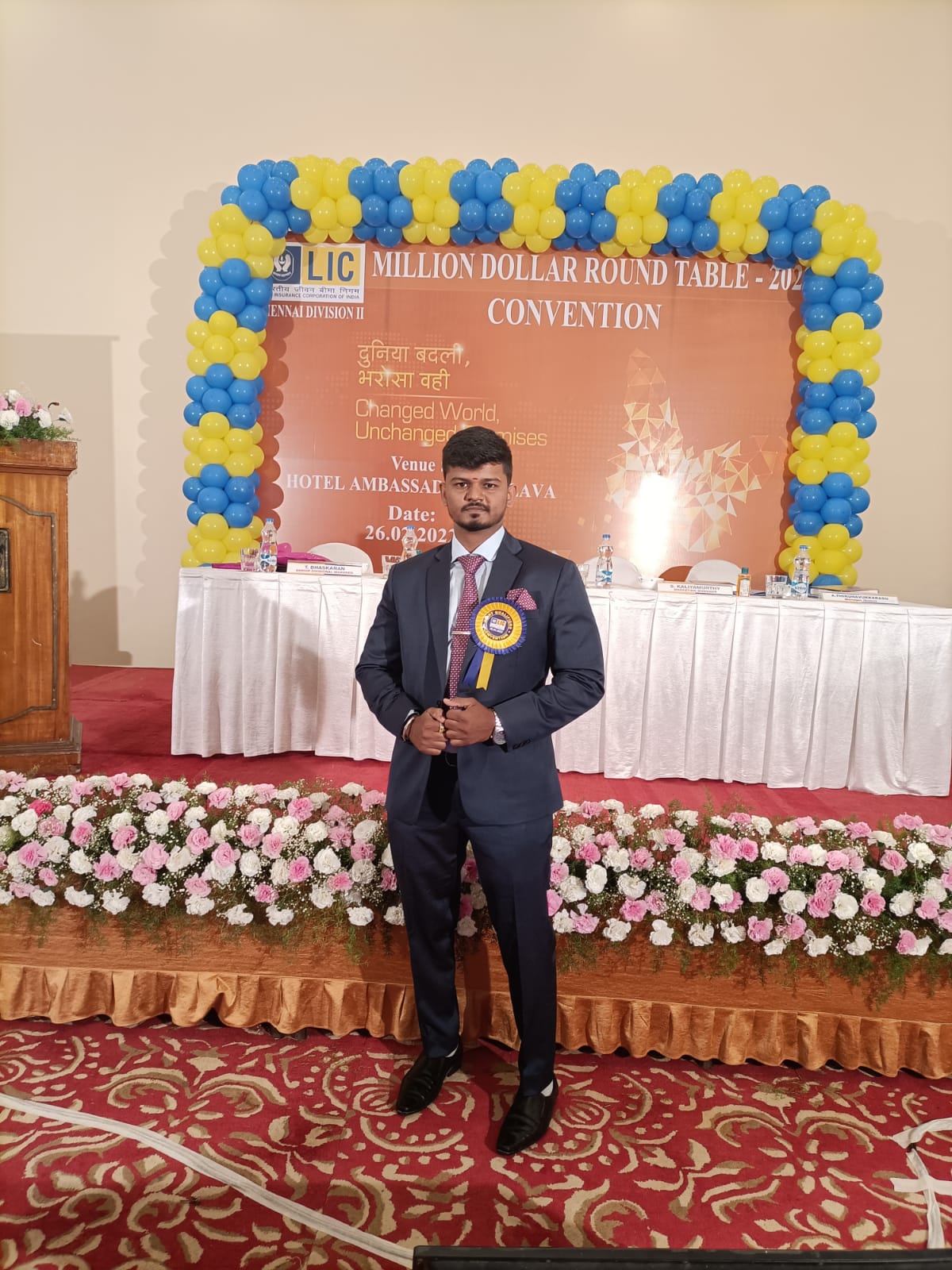 Felicitated for MDRT