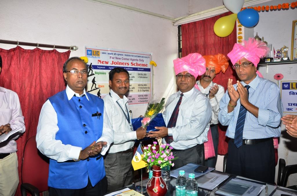 Felicitation by Regional Manager Marketing