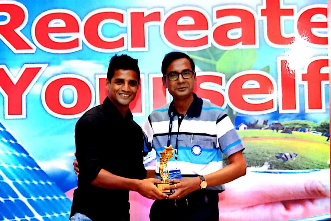 Honored for Best Performance