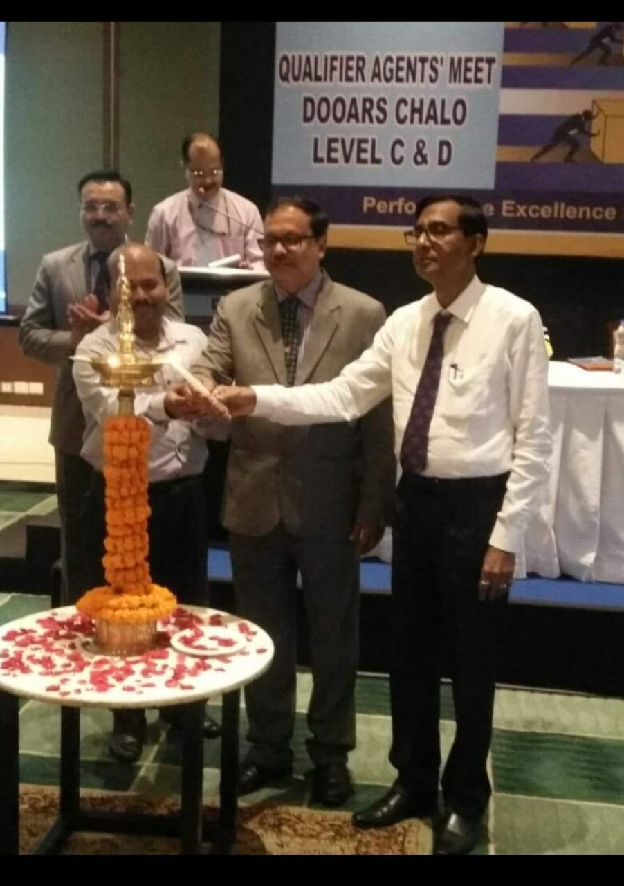 Lighting the lamp in the conference