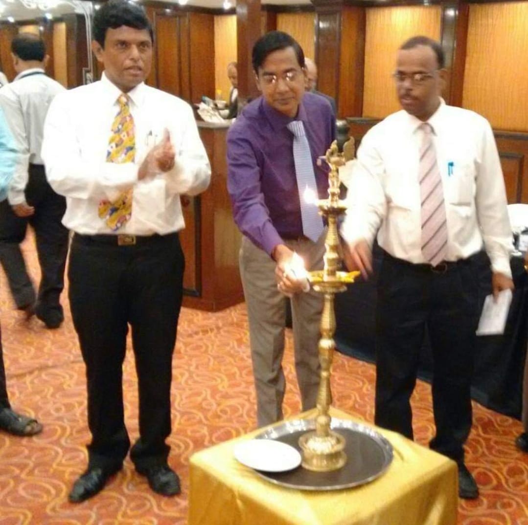 Lighting the lamp in the conference