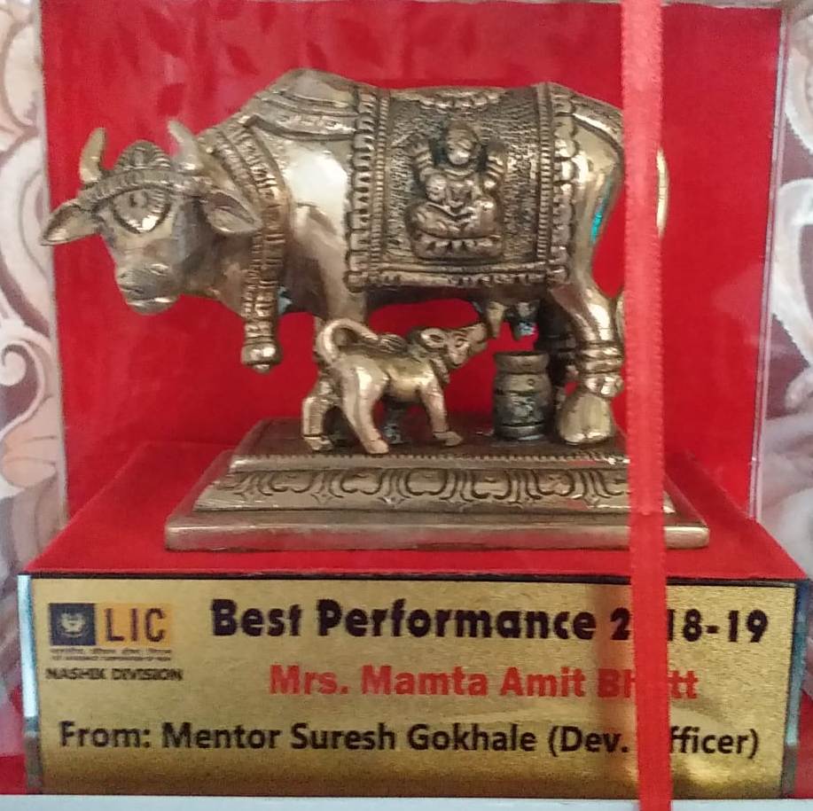 2019 - MOMENTO FOR BEST PERFORMANCE