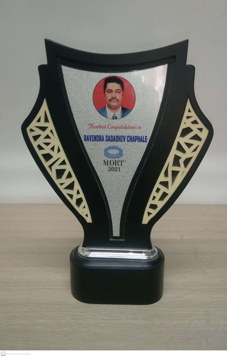 Received Trophy for Achieving MDRT 2021