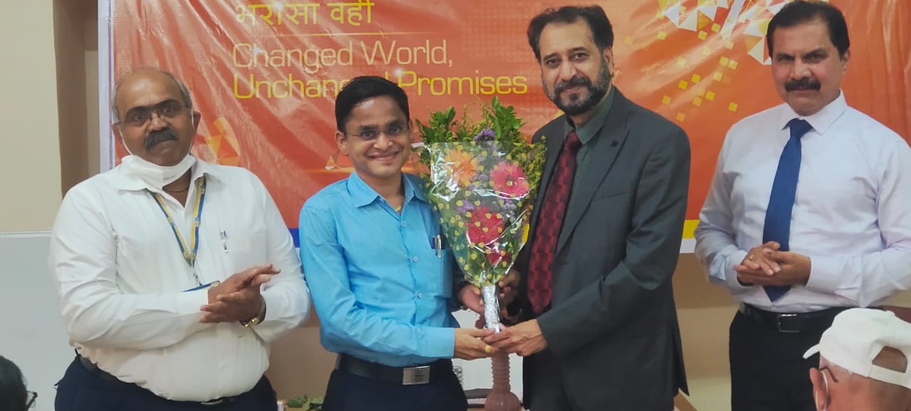 Felicitation by SDM Shri Abhay Kulkarni Sir