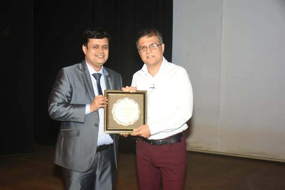 Felicitated by Ranjan Nagarkatte Success Academy for COT 2020