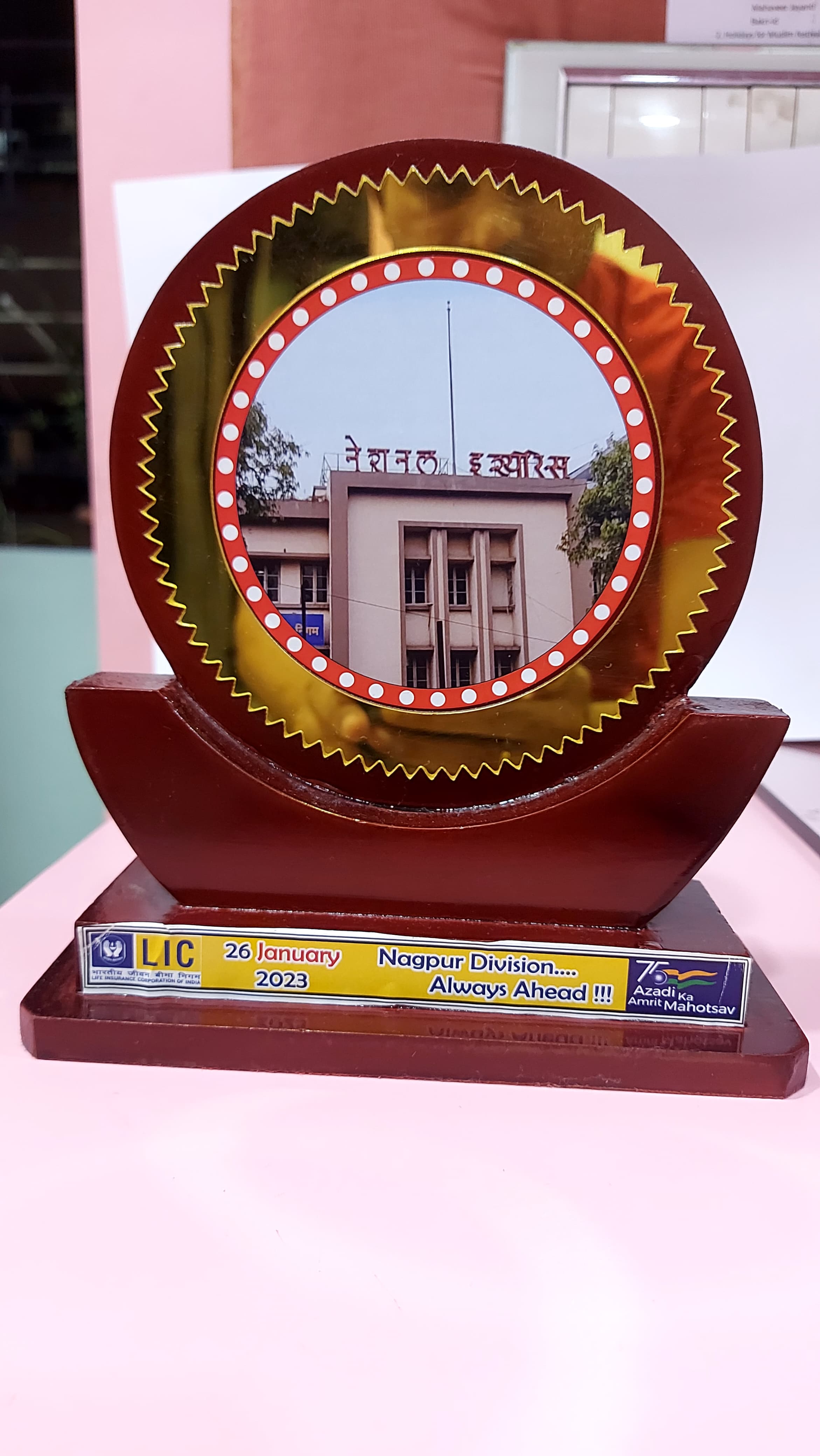 Trophy For National Insurance