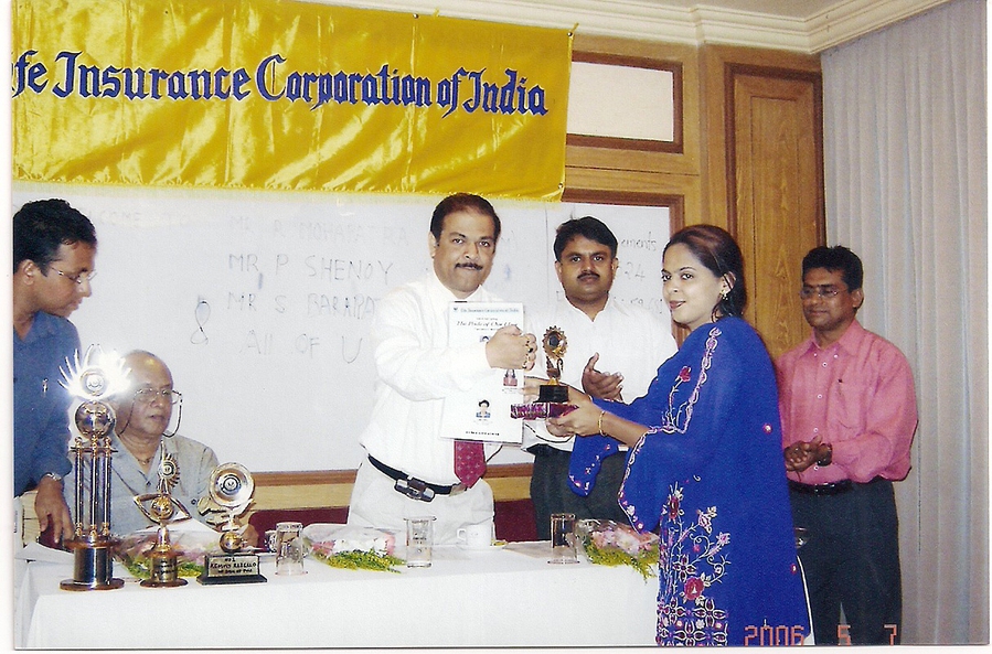 Felicitation of Miss. Nursad Jivani