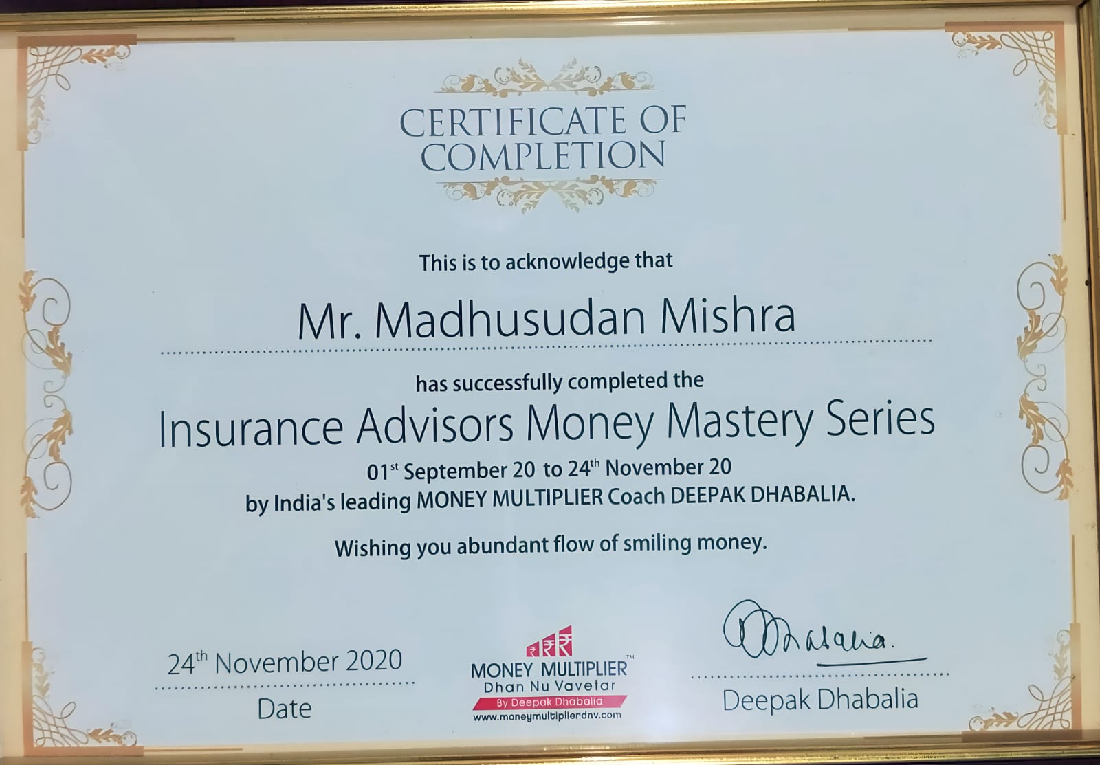 Insurance Advisor Money Mastery Series