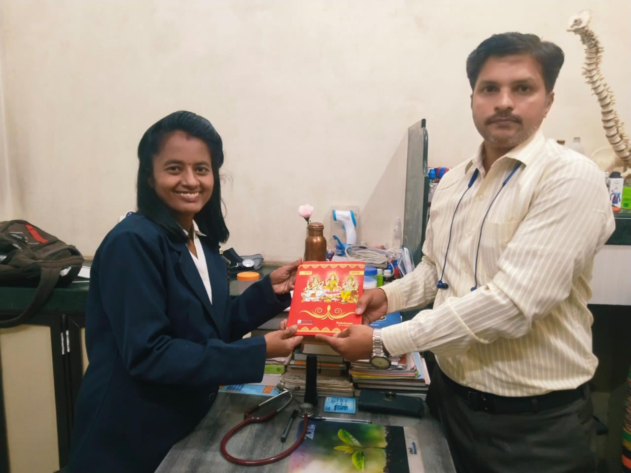In festival days also ready to serve needy  patient Dr Mishra sir