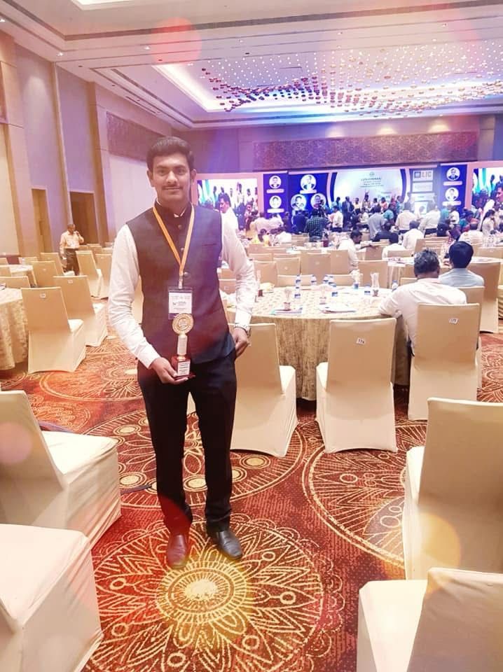 Received Recognition Trophy for Achievement