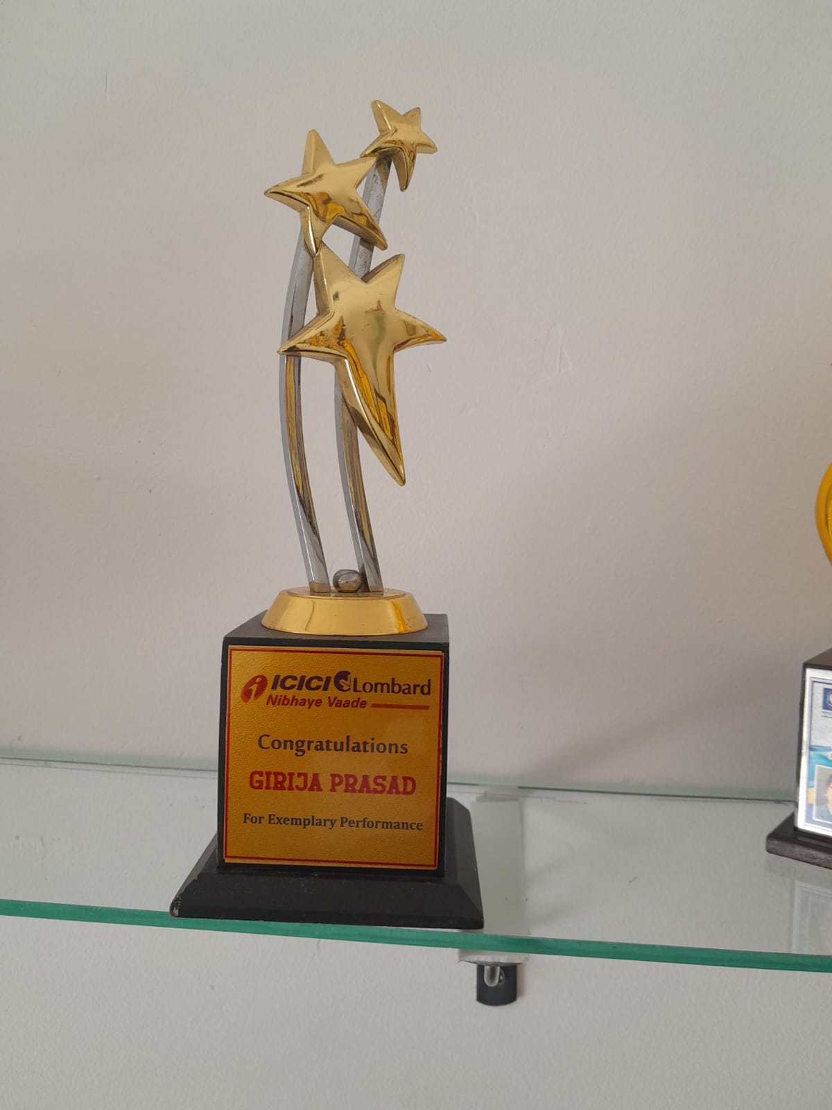 Awarded for Best Performance
