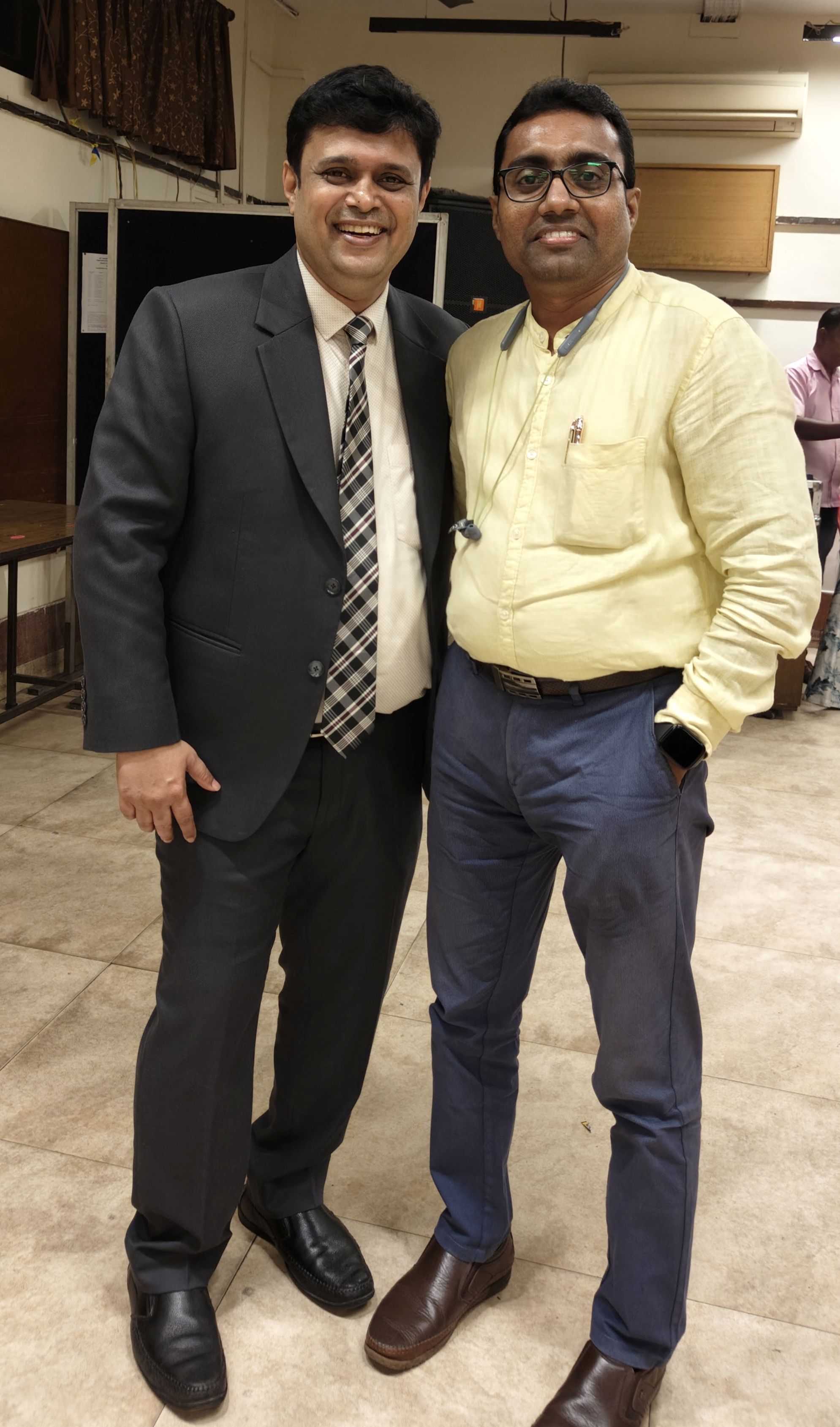 With Ranjan Nagerkatte sir