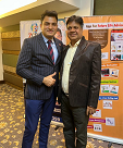 Moment shared with honourable Mr. Kazim Raza CEO of Zaidi Corporation and a leading Sales & Motivational Trainer in Life insurance training industry