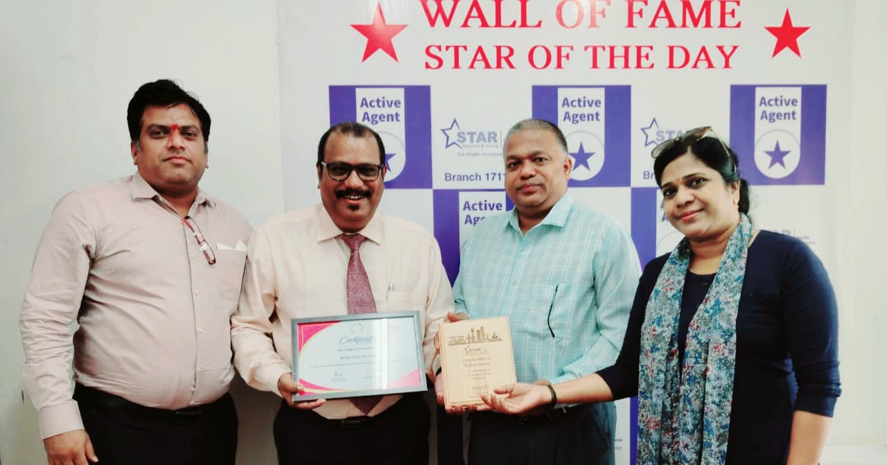 ⭐✨Received recognition for my outstanding performance from April to October 2023, awarded by TM Raja Sir, BM Abhay Sir , and SM Shobhana Madam.✨⭐