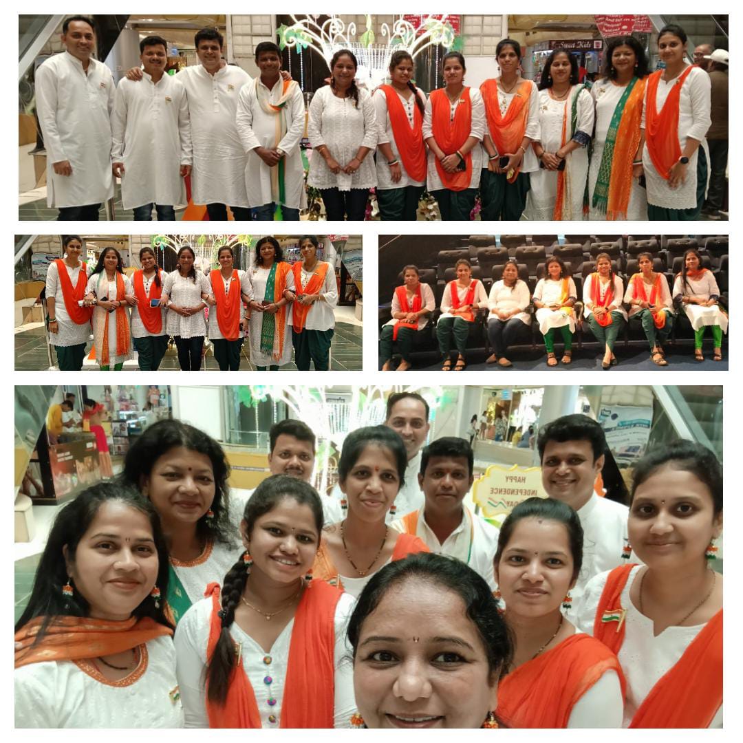Patriotic Fervour was on display at Our office Today on The Eve of India's 78th Independence Day.