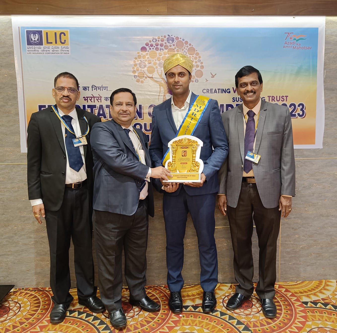Felicitated for MDRT 2024