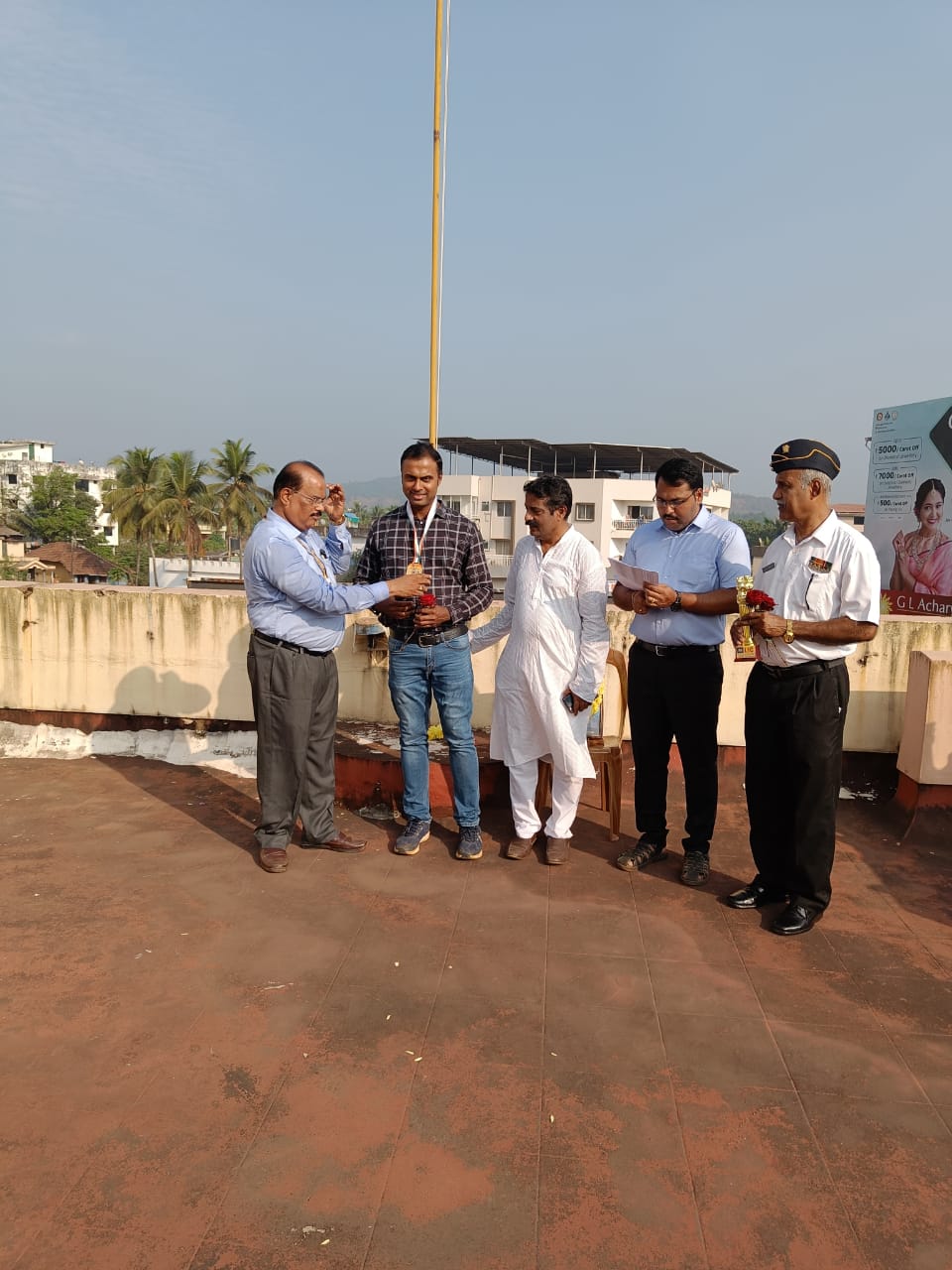 Honored for Best Performance