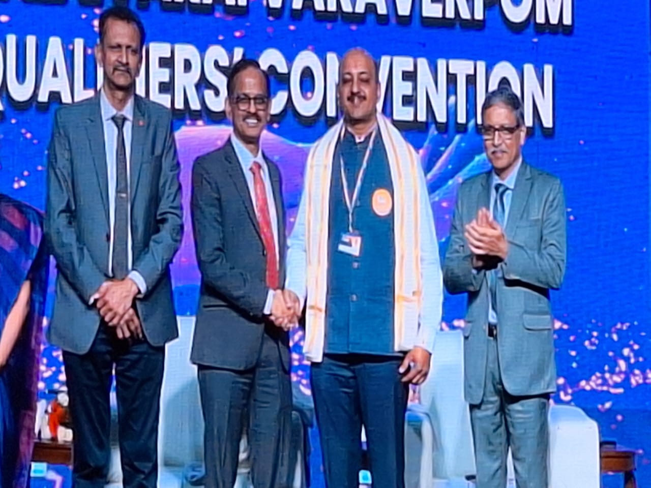 HONOURING BY CEO OF LIC MR. DORAISAMY ON 23RD AUGUST 2025