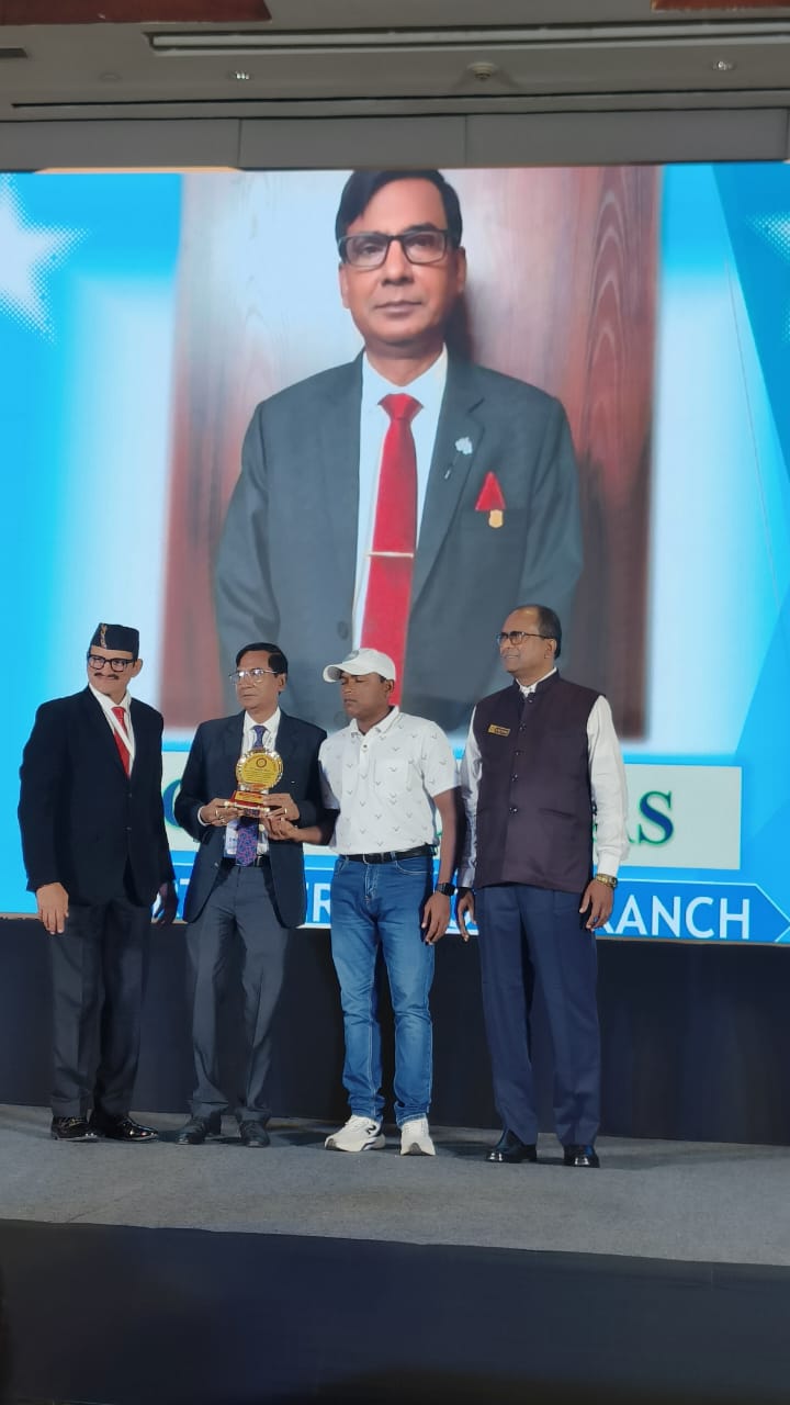 Honored for Best Performance