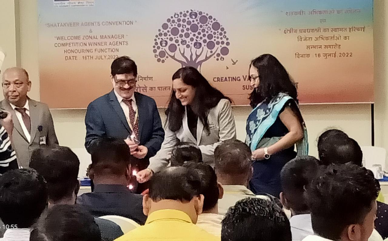 Opportunity of Lighting Lamp At Division Office During Zonal Manager Qualifier meet