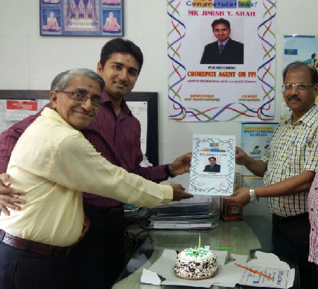 MDRT 2014 - Awarded by the Chairman Mr. S.K.ROY