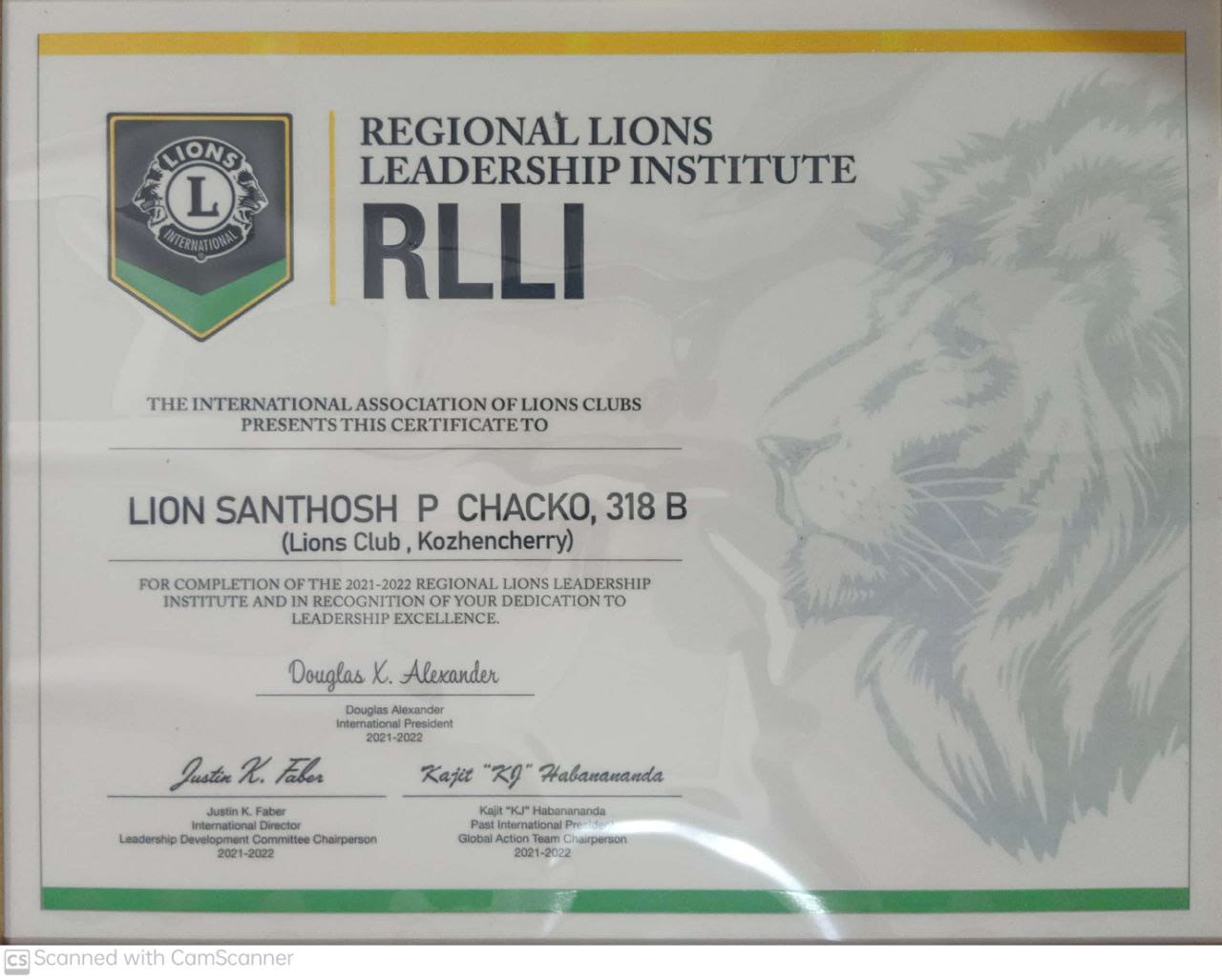 Regional Lion Leadships Institute