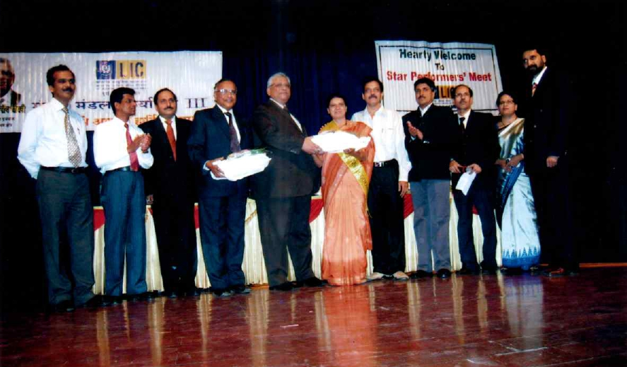 Felicitated for Best Performance