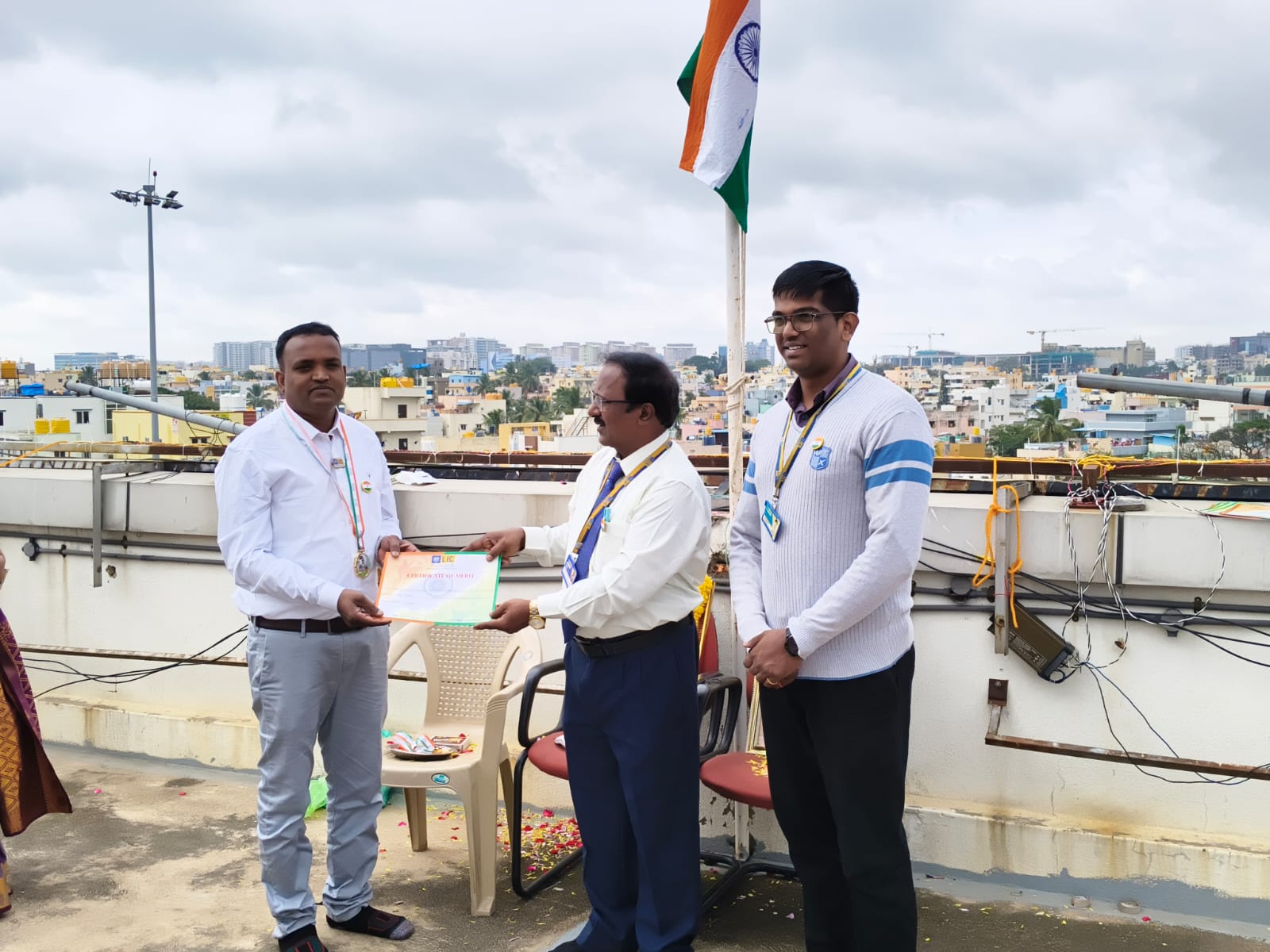 Honored for Best Performance