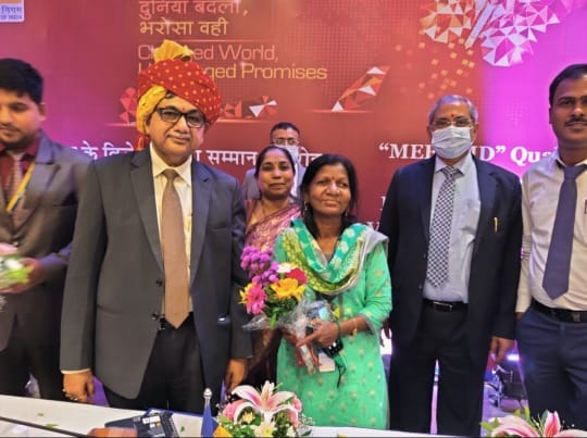 Honored at the MD Meet Competition