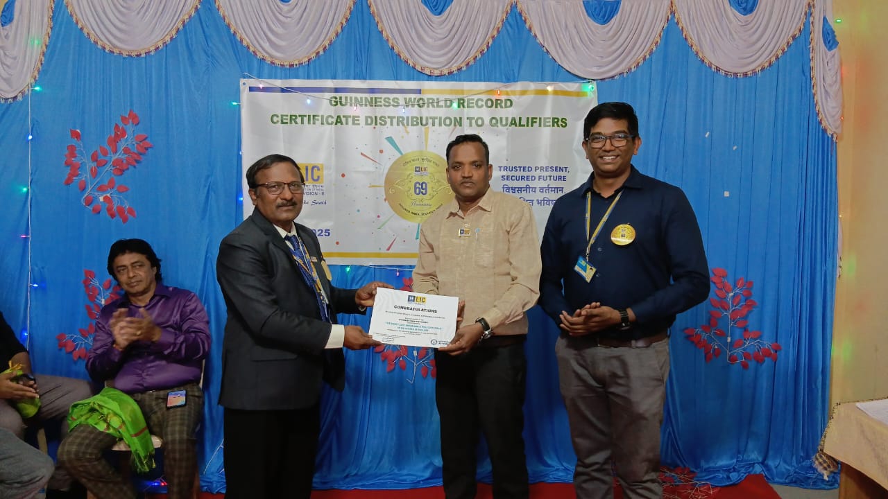 Honored for Best Performance