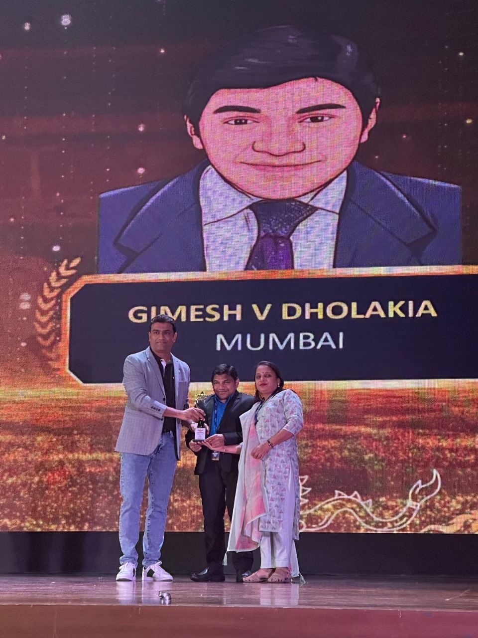 Honored for Best Performance