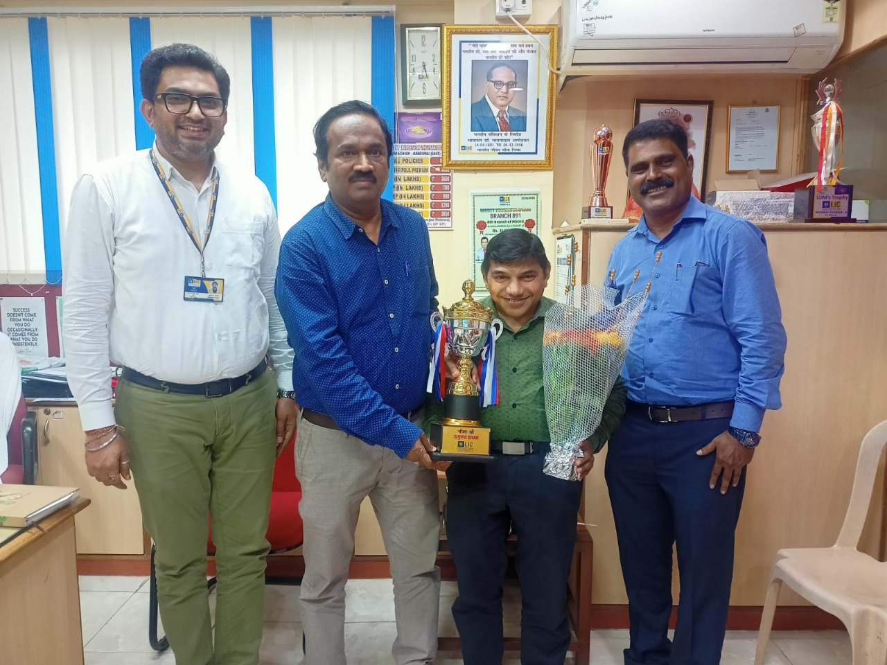 Honored for Best Performance