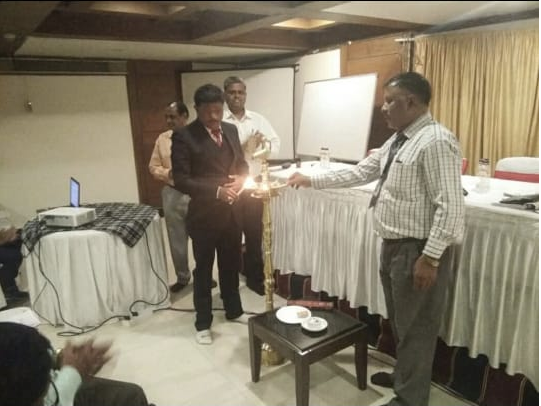 Lighting the lamp in the conference