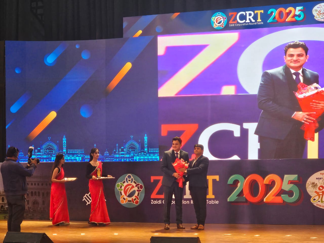 Honored by Kazim Raza Sir at ZCRT Lucknow