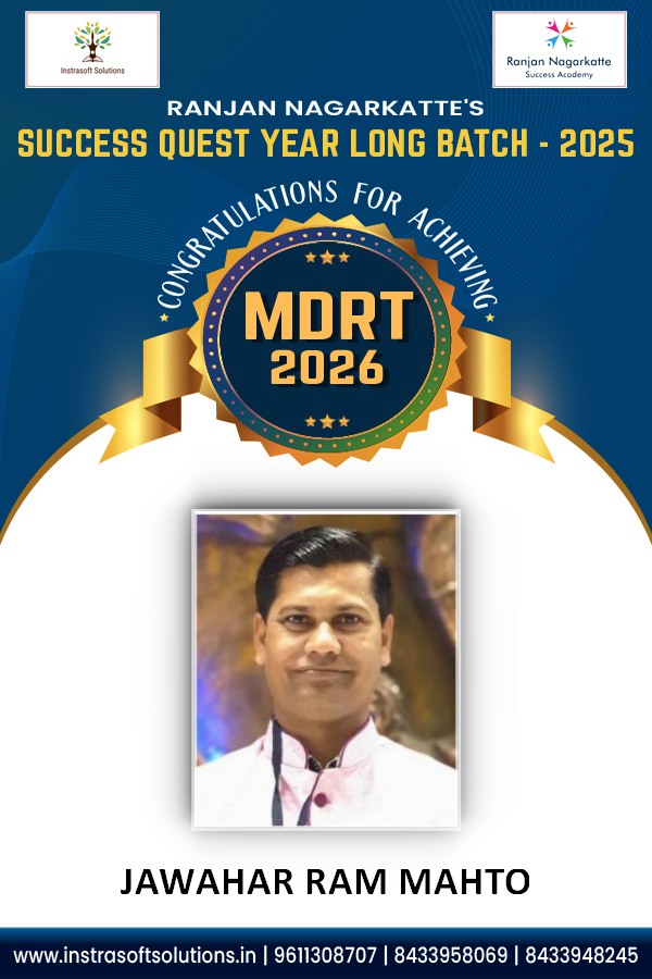 JAWAHAR RAM MAHTO-MDRT