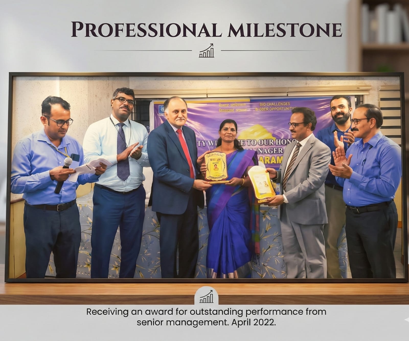 Outstanding performance Award